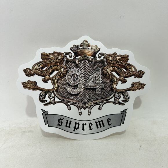 Supreme “Diamonds 94” Sticker FW24 New - Picture 1 of 2